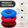 Cojín inflable de 3 piezas de 15.0 in de anillo inflable