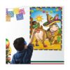 Juego de fiesta mexicana pin la boca y la cola en el