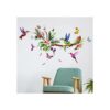 Calcomanías de pared de colibríes para despegar y pegar