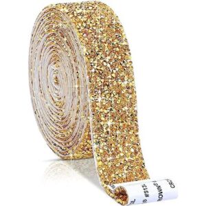 Cinta de diamantes de imitación de 3 yardas cinta de