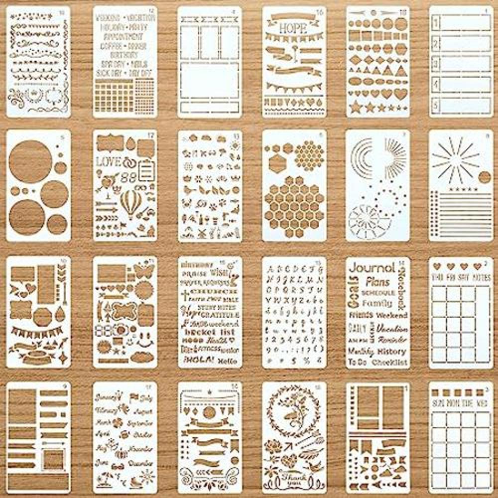 24 plantillas de diario de manualidades para el hogar