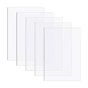 5 hojas de policarbonato hojas de plástico transparente