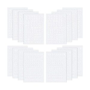 1408 letras y números termoadhesivos de 0.75 pulgadas
