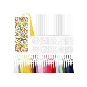 Juego de 70 marcapáginas de colores para bricolaje