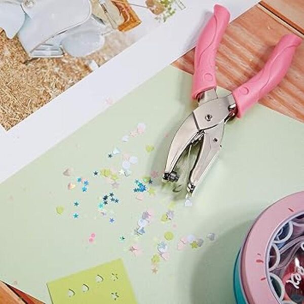 3 perforadores de papel de mano con agujero de metal de un_5