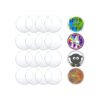 16 piezas de acrílico circular transparente de 0.08_3