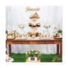 Woodland Baby Shower Decoración de soporte para cupcakes