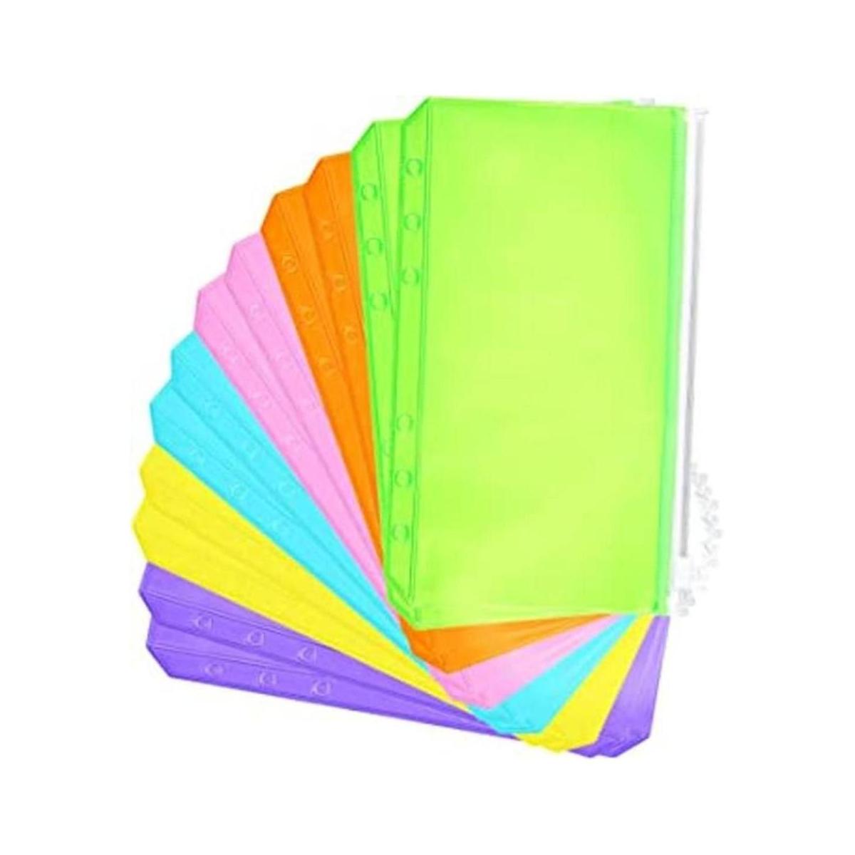Carpeta de 12 piezas de PVC con bolsillo para hojas