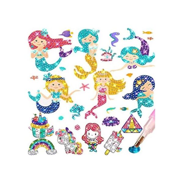 Zonon Kit de pintura de gemas de diamantes para niños 26_1