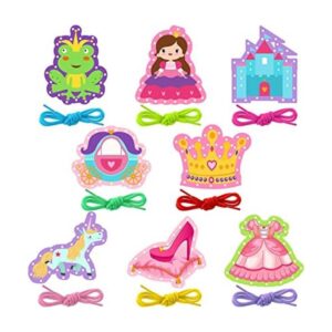 8 tarjetas de cordones para niños tarjetas de costura en_1
