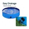 Zona Tech Piscina plegable para perros Calidad premium_3