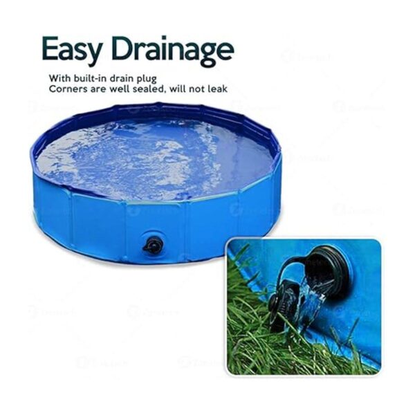 Zona Tech Piscina plegable para perros Calidad premium_3