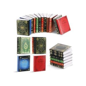 30 piezas a escala 112 libros en miniatura libros_1