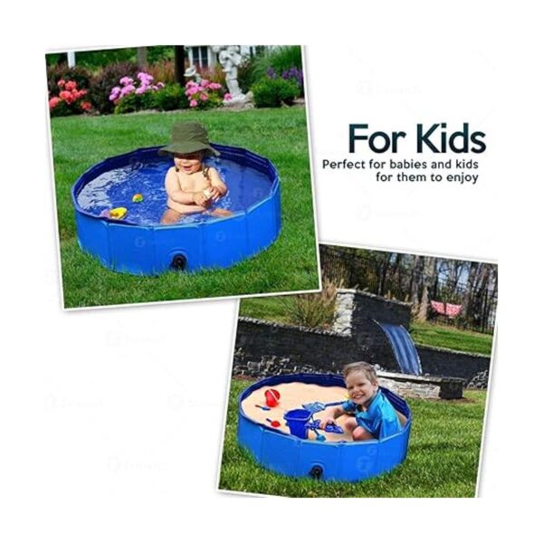 Zona Tech Piscina plegable para perros Calidad premium_6