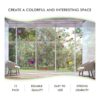264 calcomanías de pared con lunares circulares para_6
