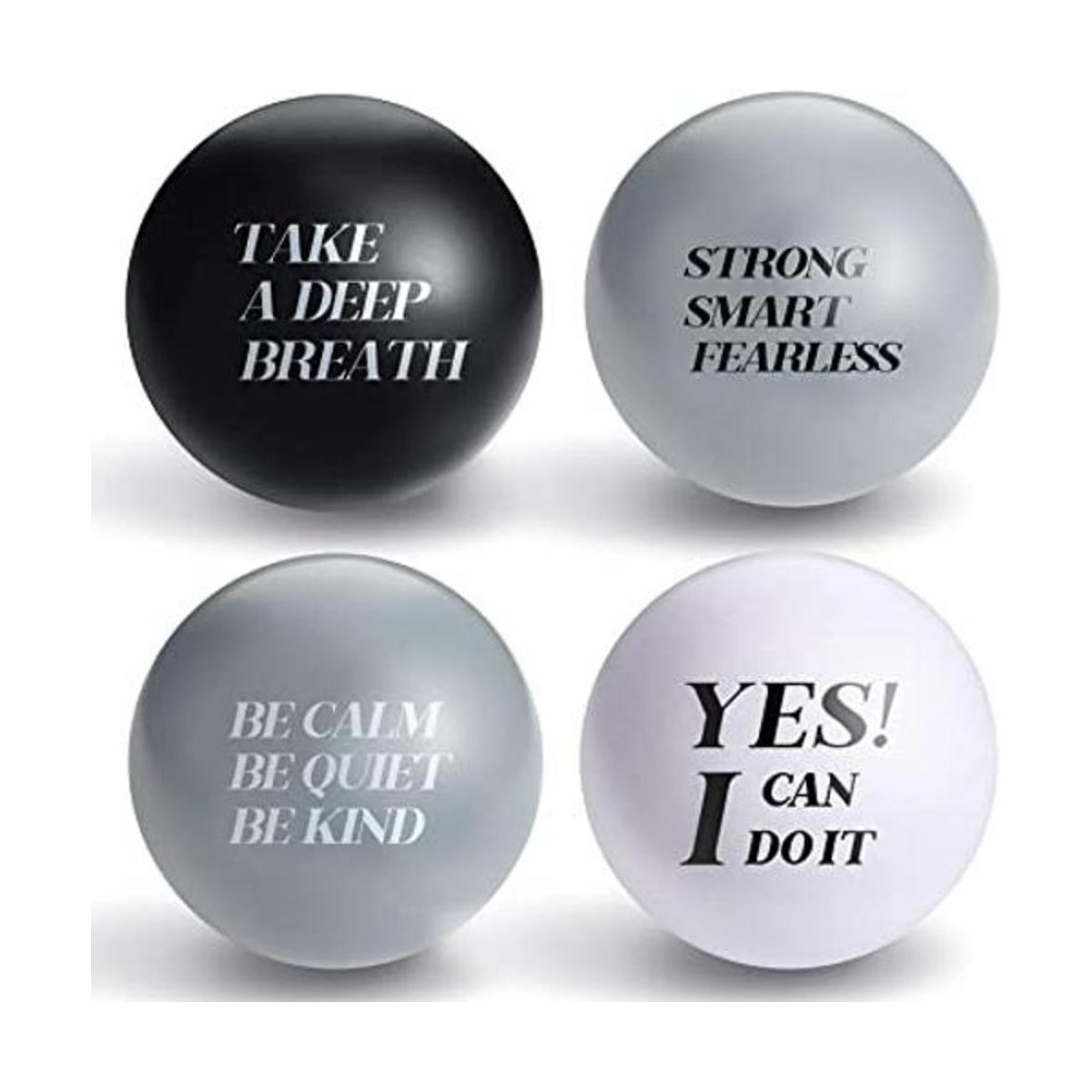 20 bolas motivacionales para el estrés bolas de espuma