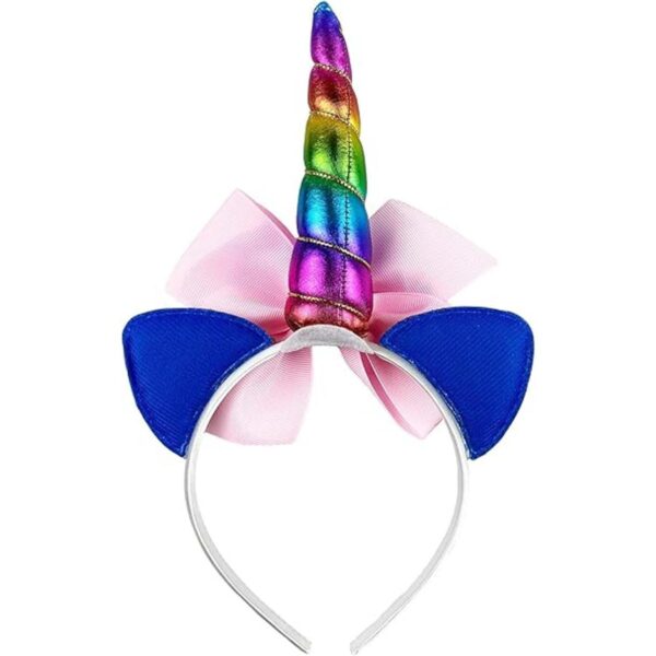 boqopod Diadema de unicornio de lentejuelas para