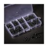 Zmbroll 250 tornillos de cabeza plana M4 tornillos_3