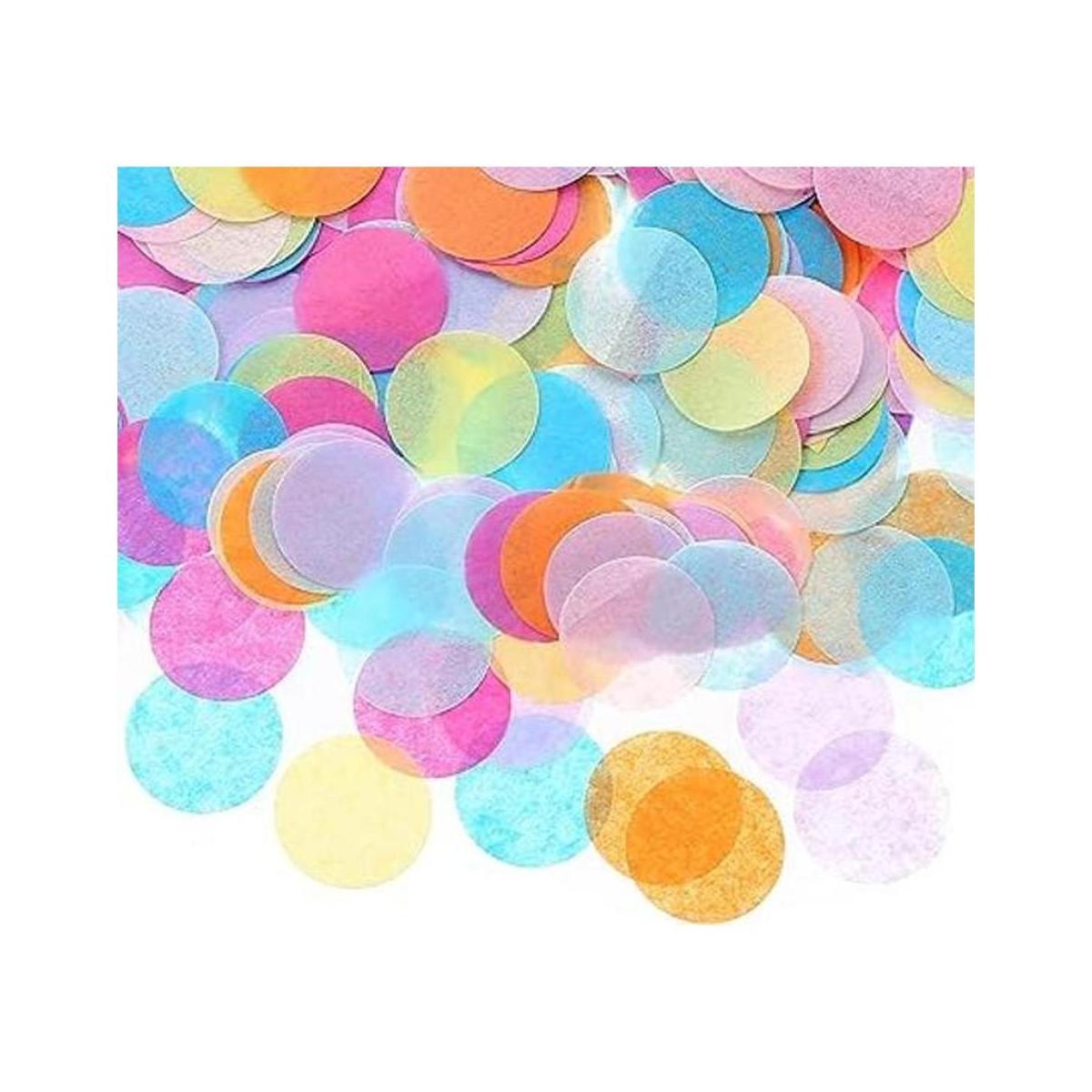 15000pcs colorido confeti de mesa de 1.0 in de papel de