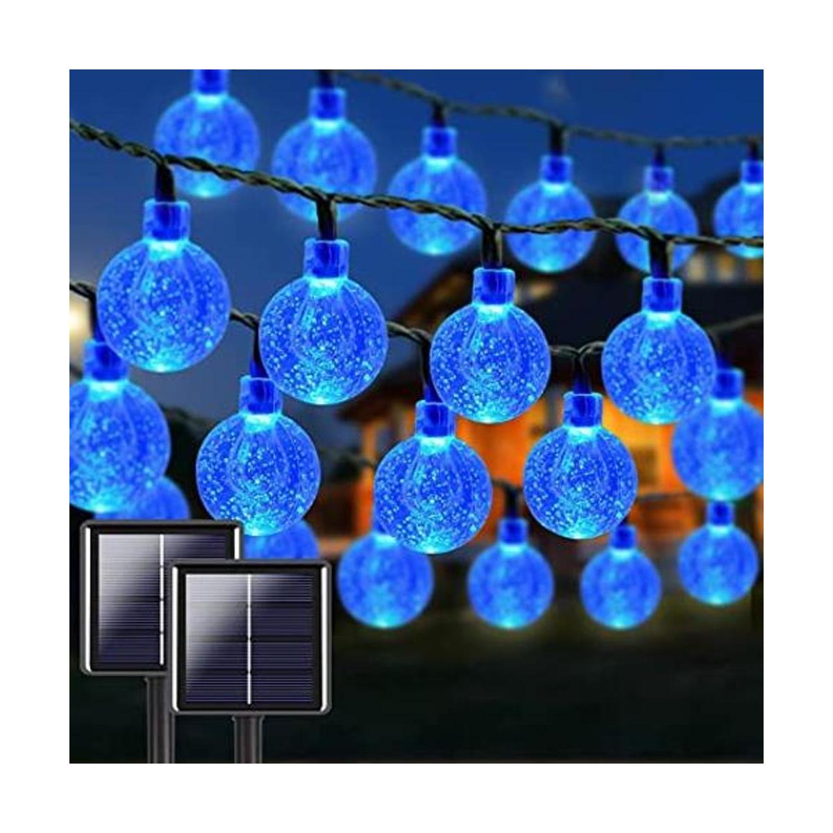 Paquete de 2. 100 luces solares de Halloween LED de 32