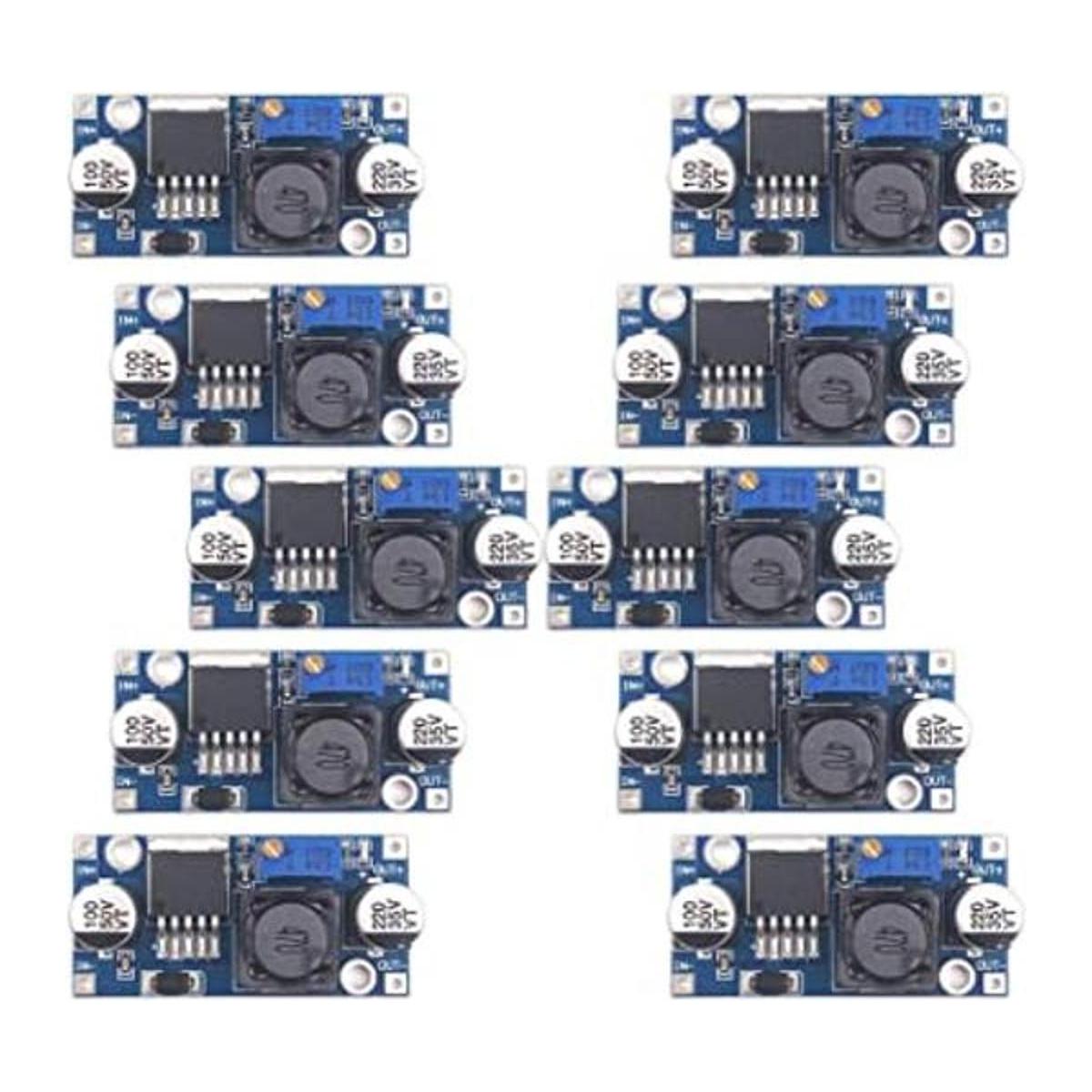BULVACK Paquete de 10 convertidores DCDC LM2596 módulo
