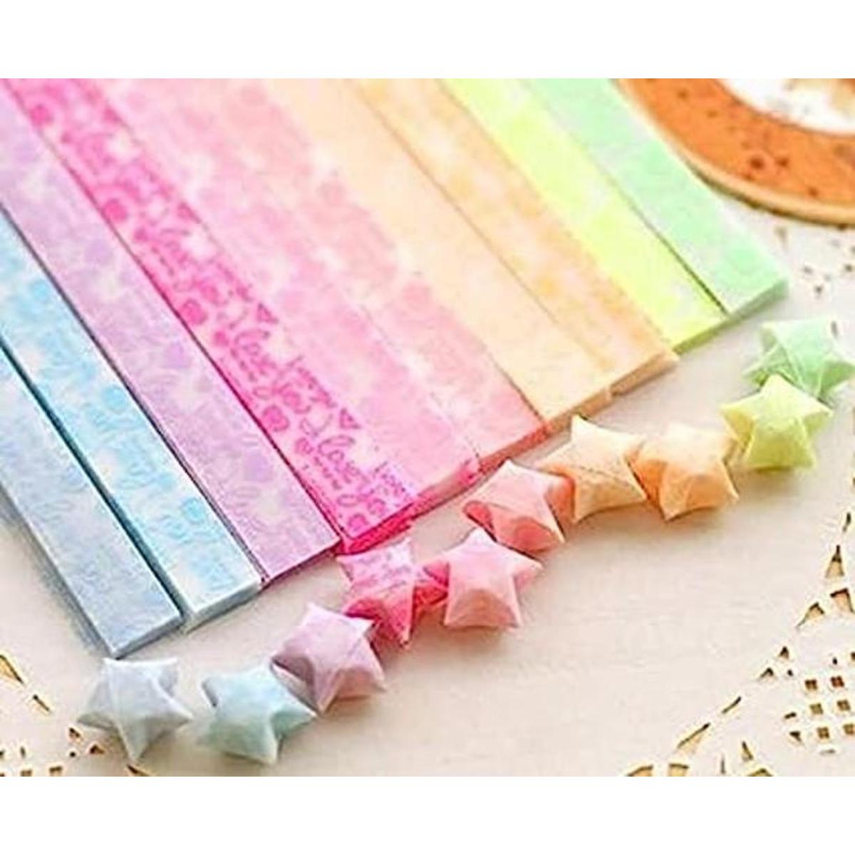 Zittop Paquete de papel maestro de estrellas chinas de