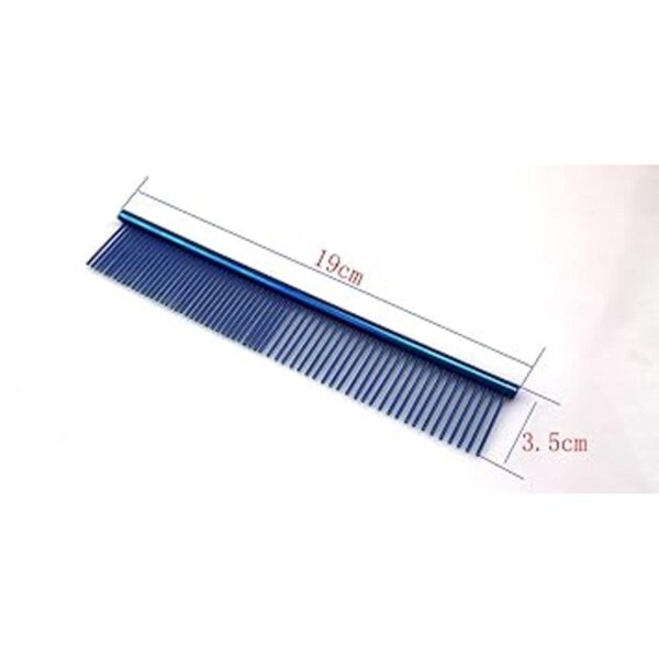 ZoCr Peine de acero inoxidable para perros y gatos peine_2