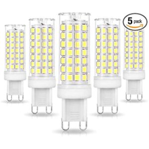 Ziomitus Bombillas LED G9 sin parpadeo regulable de 6000_1