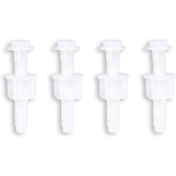 4 tornillos universales para bisagras de asiento de