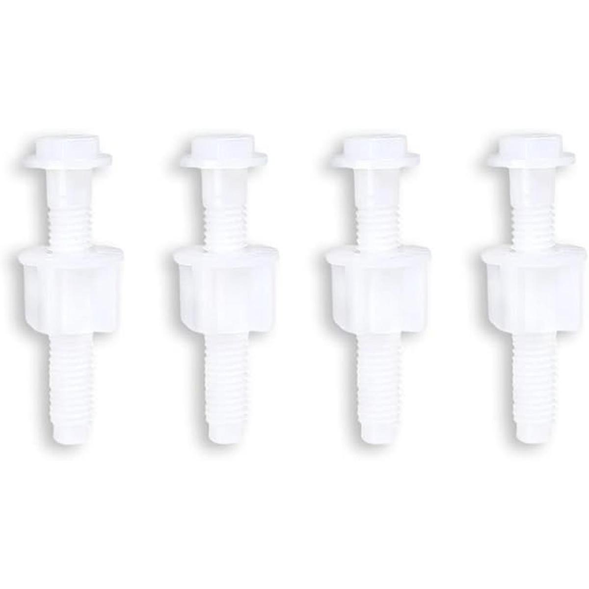 4 tornillos universales para bisagras de asiento de