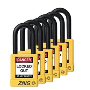 Candado de seguridad ZING RecycLock con llave maestra_1