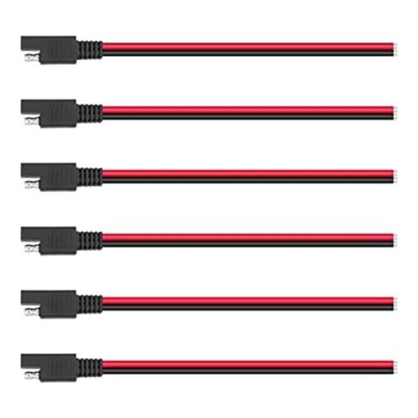 Zimuqi 2 cables de extensión SAE de 14 AWG de 13 pulgadas_1