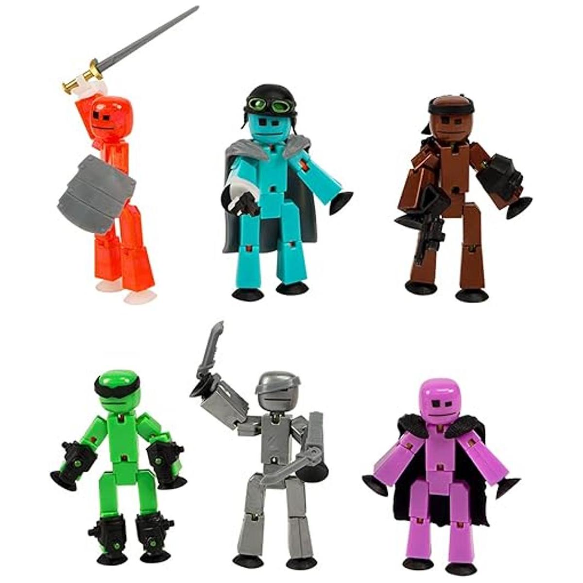 Zing Stikbot Off The Grid Pack Juego de 6 figuras de