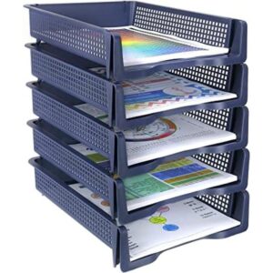 Zilpoo 5 niveles Bandejas de plástico organizador de_1