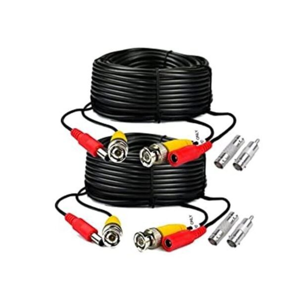 2 cables de vídeo y de alimentación para cámaras de_1