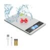 Zibet Báscula digital recargable de cocina de 33 lb_1