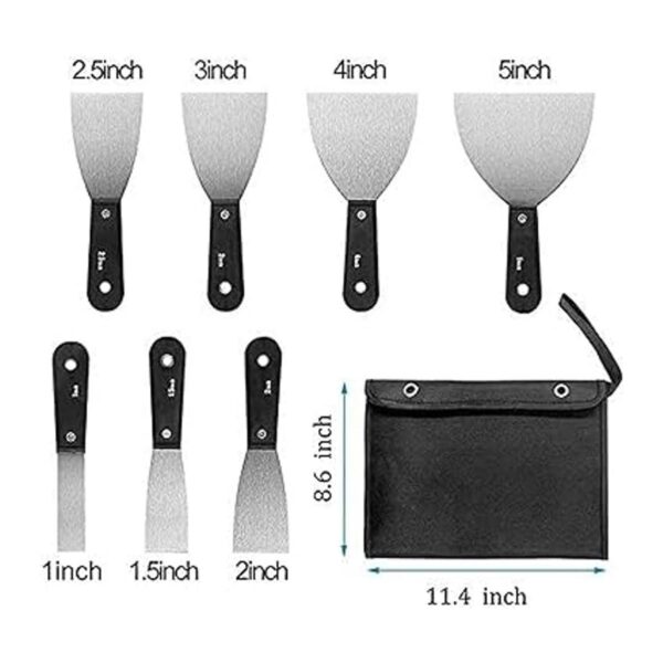 7 piezas de herramientas para paneles de yeso cuchillo de_2