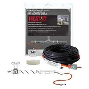 HEATIT JHSF cable calefactor para tuberías preensamblado_1