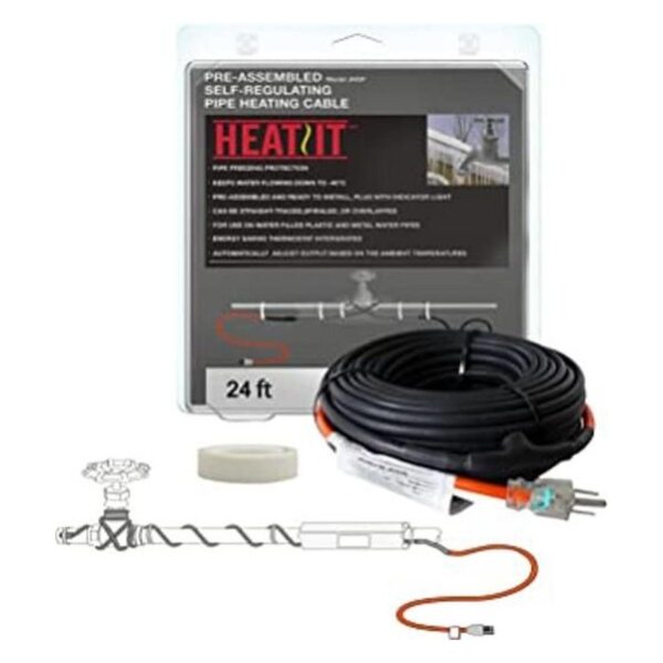 HEATIT JHSF cable calefactor para tuberías preensamblado_1
