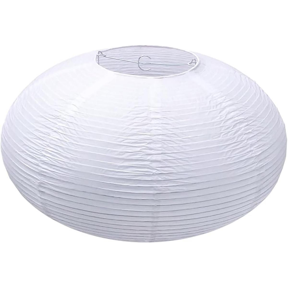 TopAAA Farol redondo de papel blanco de 16 pulgadas