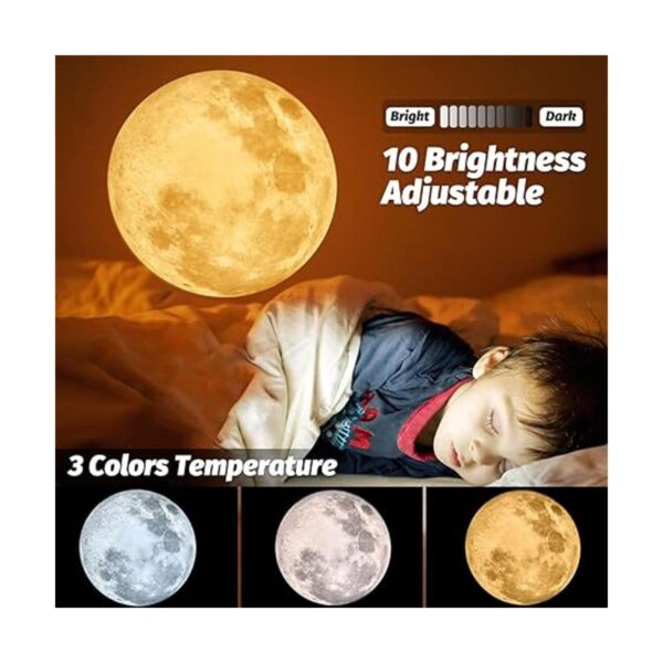 Proyector de luna que no se decolora luz nocturna_3