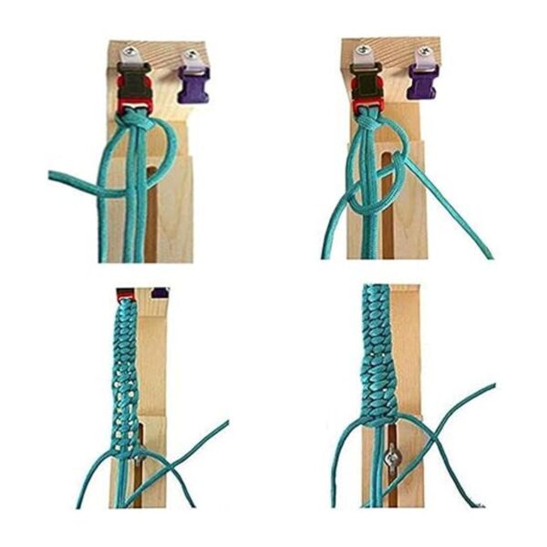 Afantti Kit de fabricación de pulseras Paracord con 10