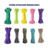 Afantti Kit de fabricación de pulseras Paracord con 10