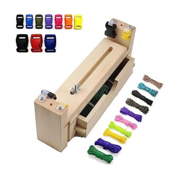 Afantti Kit de fabricación de pulseras Paracord con 10