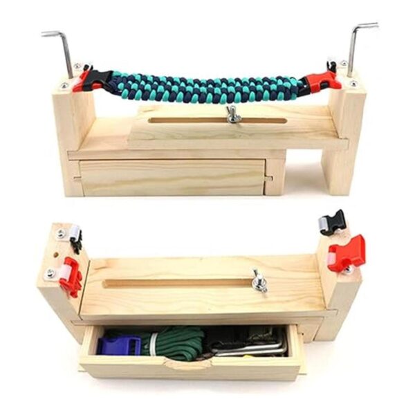 Afantti Kit de fabricación de pulseras Paracord con 10