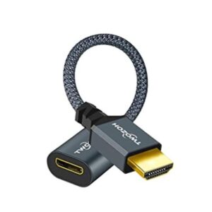 Twozoh Cable adaptador HDMI macho a mini HDMI hembra_1