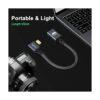 Twozoh Cable mini HDMI macho a HDMI hembra de ángulo_4