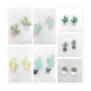 Zhiheng 14 dijes flotantes con diseño tropical de cactus