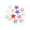 500 perlas de imitación de estrellas de mar ABS de color