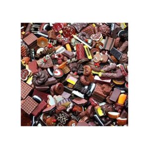 Paquete de 30 cuentas de plástico de caramelo al azar_1